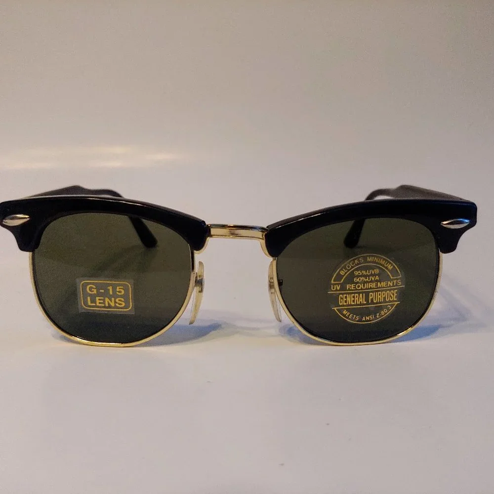 (NWT) Vintage 90's Kids Soho Combo Sports Sunglasses (S.Black)